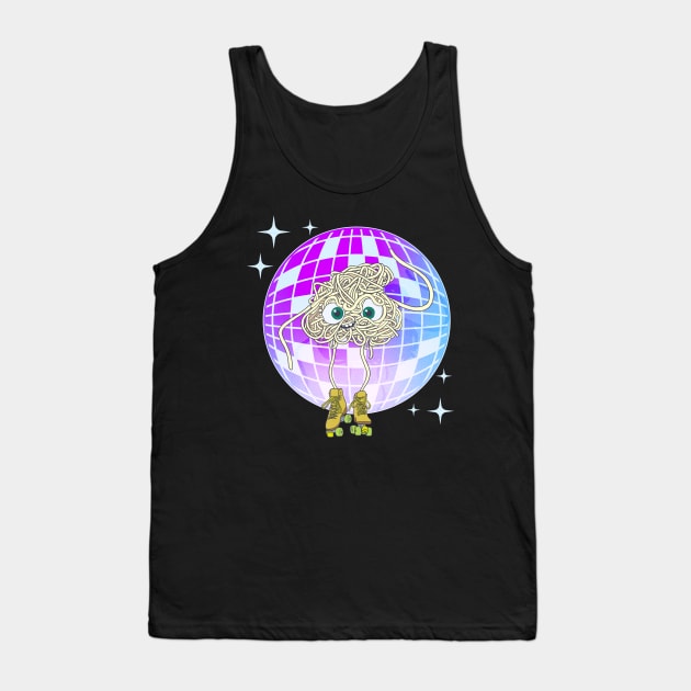 Spaghetti Roller Disco Tank Top by NotBlandly